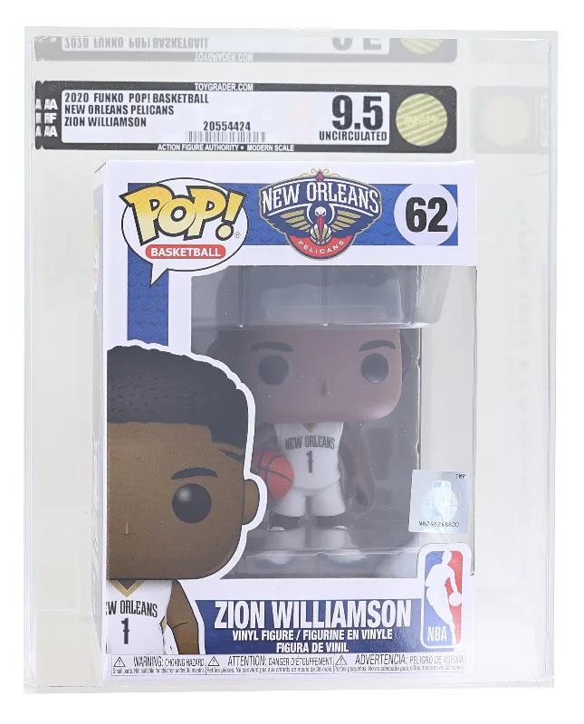 New Orleans Pelicans NBA Funko POP Vinyl Figure | Zion Williamson Graded AFA 9.5