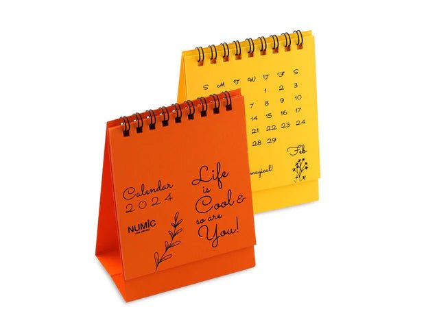 Numic Mini Desk calendar-2024