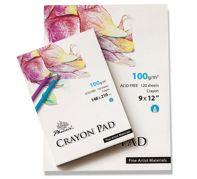 Phoenix Crayon Art Pad A4