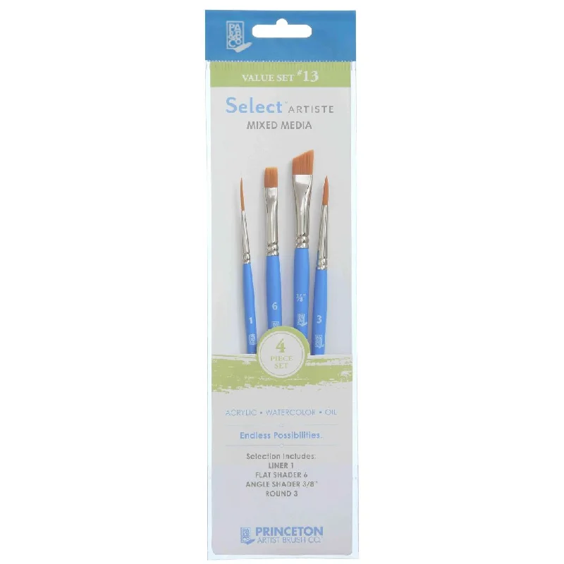 Princeton Select Artiste Brush Set No. 13 - Set of 4