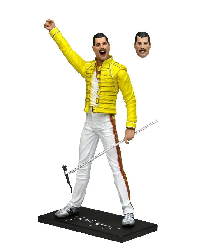 Queen Freddie Mercury (Yellow Jacket) 7” Scale Action Figure - NECA