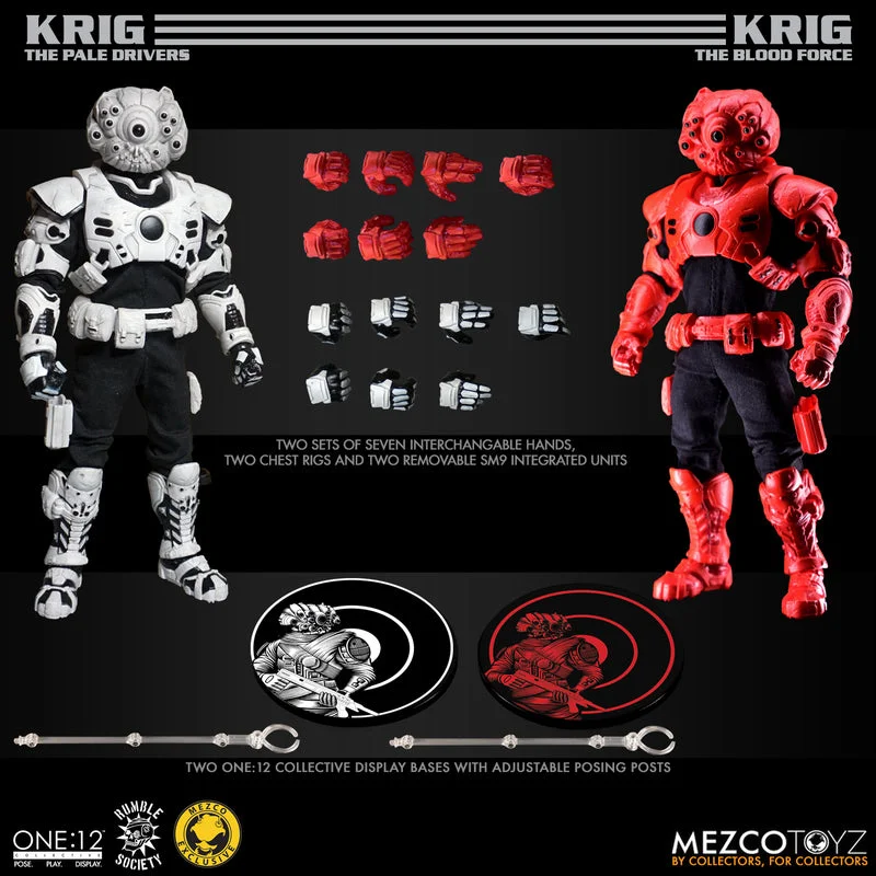 Rumble Society - Assault on Krig-13: Squadron Builder Set (Mezco Exclusive) - MEZCO *SALE*