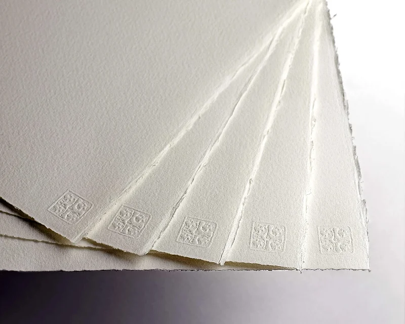 Saunders Cold Pressed High White 190gsm 56x76cm Watercolour Paper Pack Of 10 Sheets