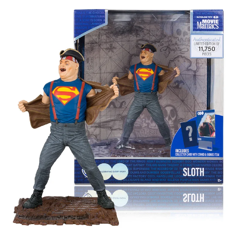 Sloth from The Goonies (WB 100: Movie Maniacs) 6" Inch Scaled Posed Figure - McFarlane Toys