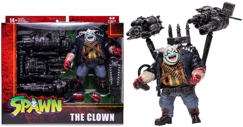 Spawn – The Clown (Bloody) Deluxe Set 7" Inch Scale Action Figure - McFarlane Toys
