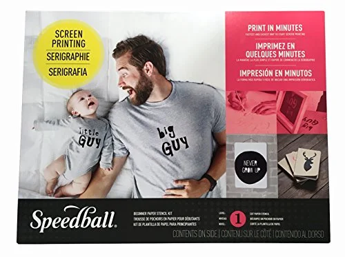 Speedball Screen Printing Beginners Paper Stencil Kit