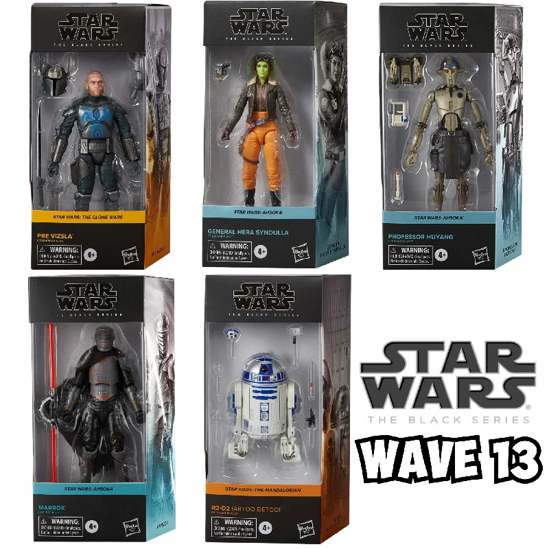 Star Wars Black Series Wave 13 COMPLETE SET OF 5