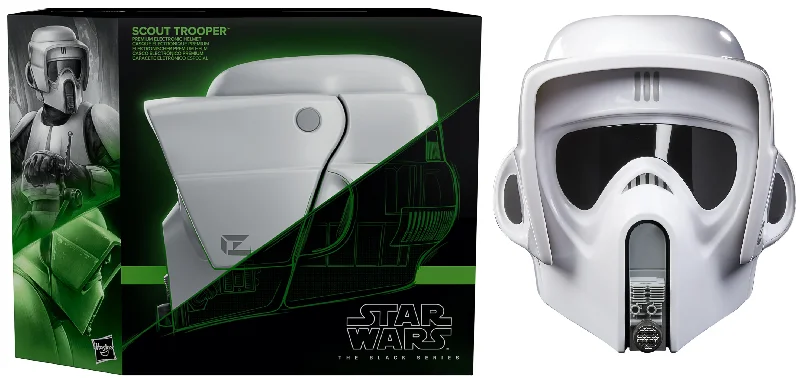Star Wars The Black Series Scout Trooper Helmet Prop Replica - Hasbro