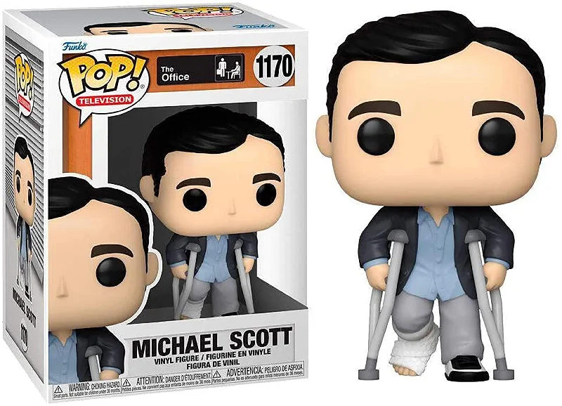 The Office Funko POP Vinyl Figure | Michael Standing w/Crutches