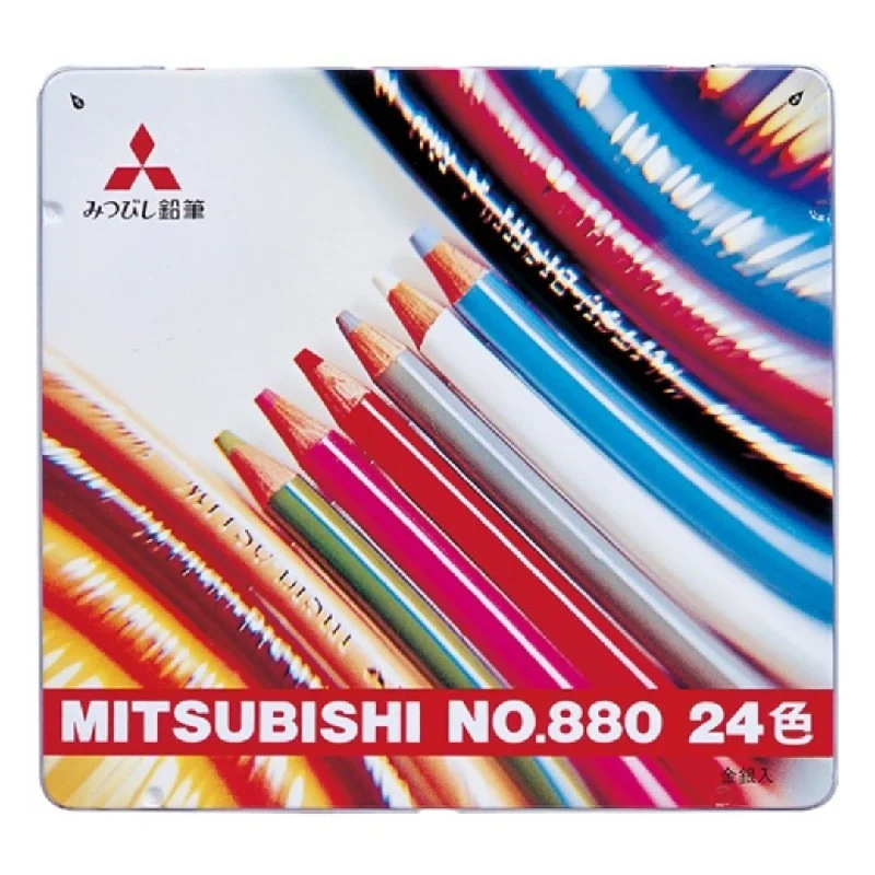 Uni Colored Pencil 880 24 Colors