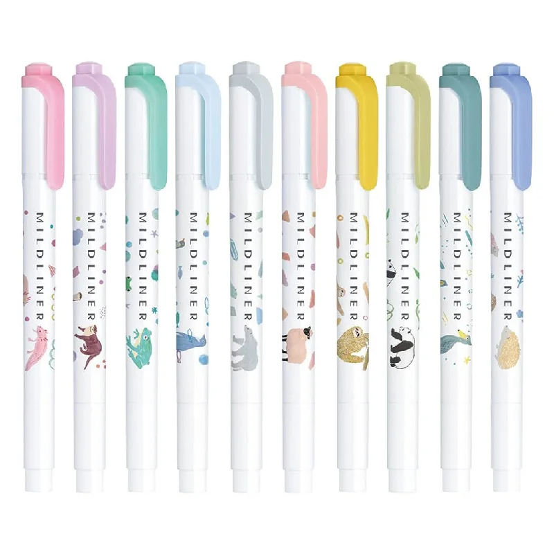 Zebra Mildliners Animal Series Limited Edition