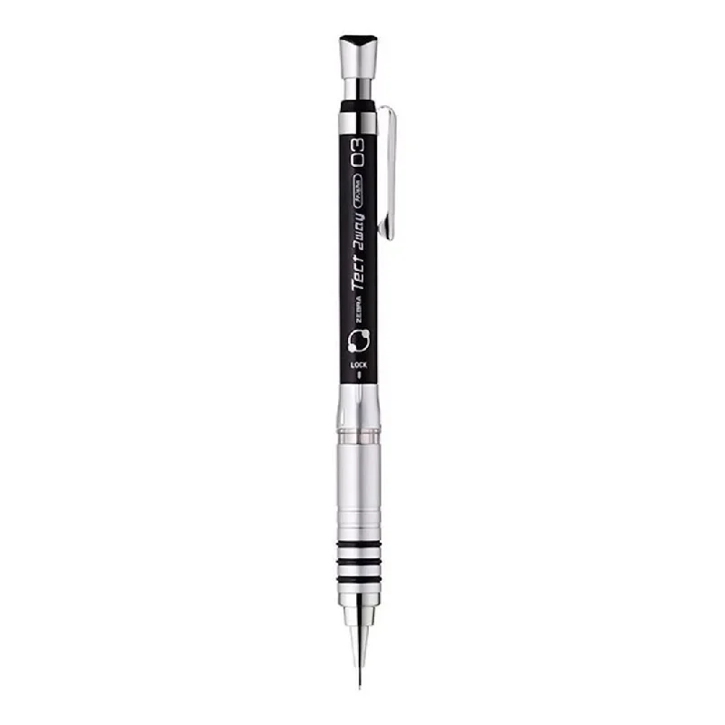 Zebra Tect 2 Way Mechanical Pencil