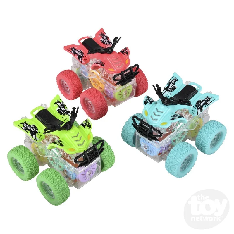 3.75" Friction Gear Light-Up ATV