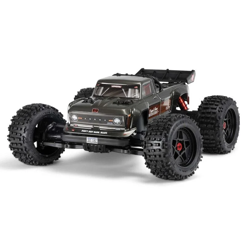 ARA4410V2T3 1/10 OUTCAST 4X4 4S V2 BLX Stunt Truck RTR, Gunmetal