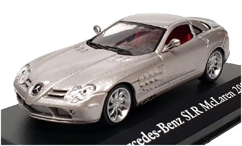 Atlas Editions 1/43 Scale 2 891 022 - 2003 Mercedes Benz SLR McLaren - Silver
