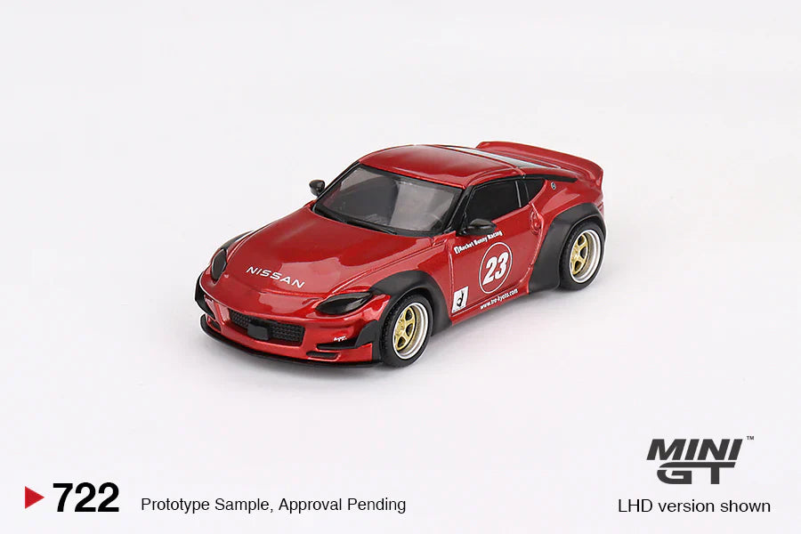 Mini GT No.722 Nissan Z Pandem Passion Red