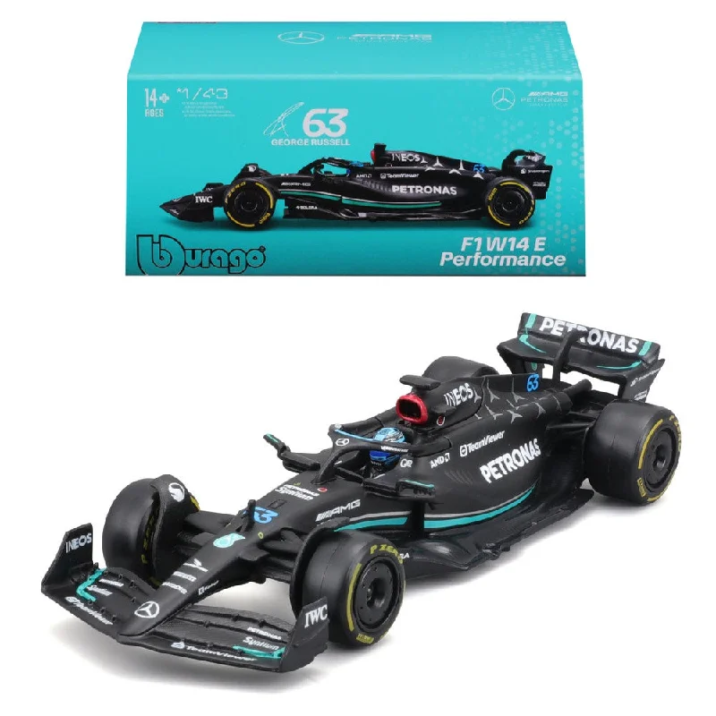 Burago F1 Collectable 1:43 Mercedes F1 W14 - 2023 - 63 G Russell 18-38081R