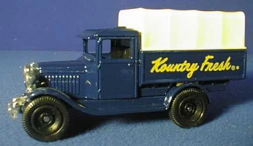 Oxford Diecast Kountry Fresh Chevrolet Blue