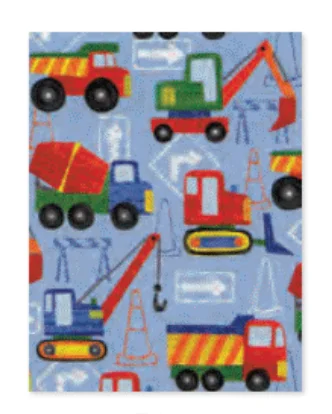 Construction Pattern Gift Enclosure Card