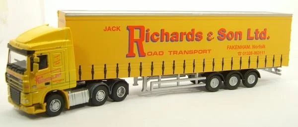 Oxford Diecast Jack Richards DAF 105 - 1:76 Scale