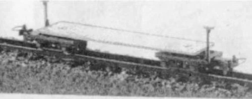 Dundas Models DM21 OO-9 Gauge WW1 Dept Bogie Wagon Chassis Kit