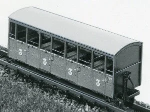 Dundas Models DM22 OO-9 Gauge Ffestiniog Rly Semi Open Bogie Coach Kit