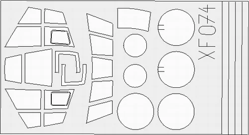 Eduard Express 1/48 paint mask Do-335A Pfeil for Tamiya kit - XF074 Old Stock
