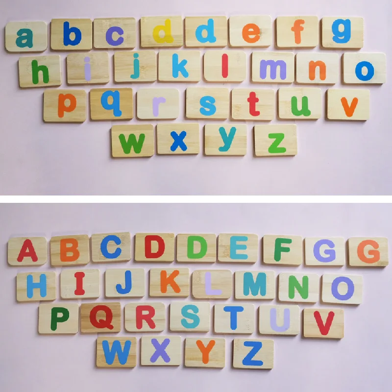 EverEarth Bamboo Name Train ALPHABET ONLY