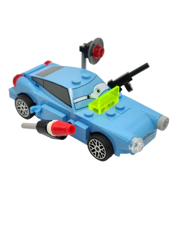 Finn McMissile - Trans-Neon Green Panel and Missile Launcher, crs099