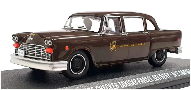 Greenlight 1/43 Scale 86196 - 1975 Checker Taxicab Parcel Delivery - UPS Canada