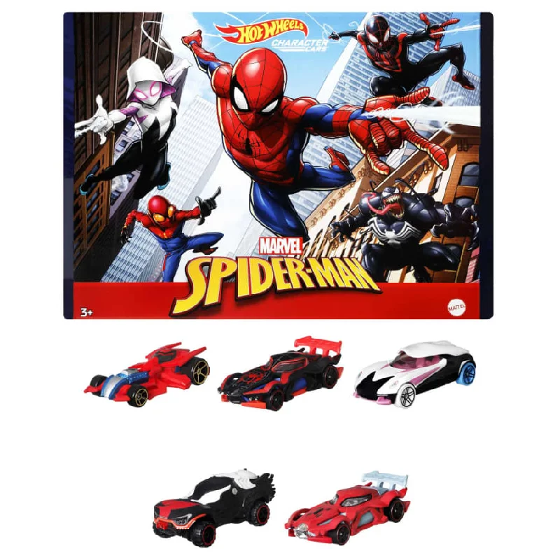 Hot Wheels - Marvel Spider-Man 5-Pack Vehicles