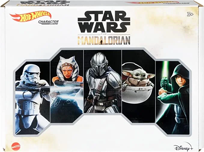 Hot Wheels - Star Wars The Mandalorian Character Car 5-Pack