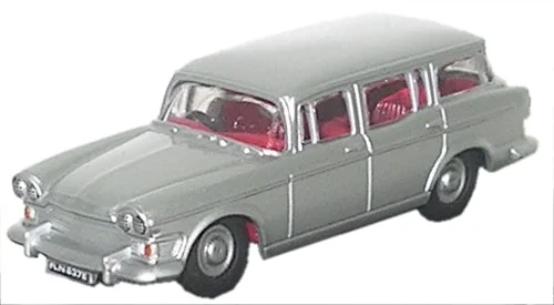 Oxford Diecast Humber Super Snipe Estate Silver Grey - 1:76 Scale