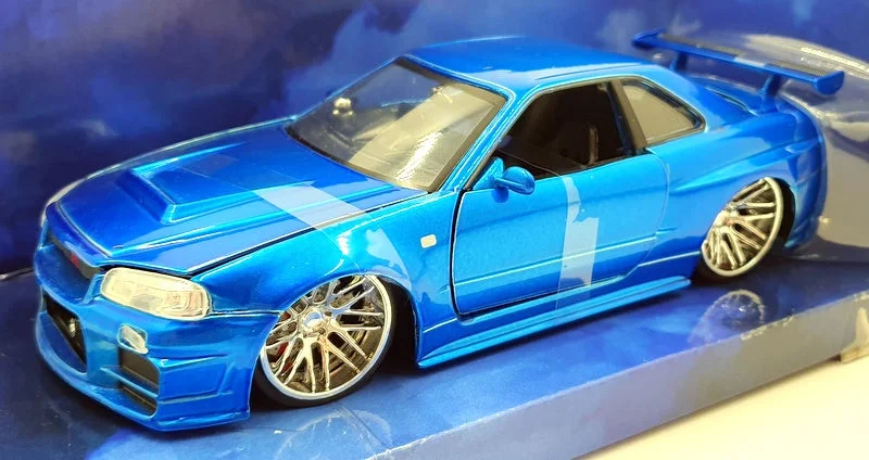 Jada 1/24 Scale 97173 - Brian's Nissan Skyline GT-R (BNR34) - Fast & Furious