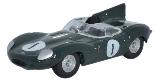Oxford Diecast Jaguar D Type 1956 Le Mans - 1:76 Scale