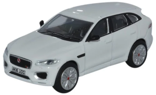 Oxford Diecast Jaguar F-pace Polaris White