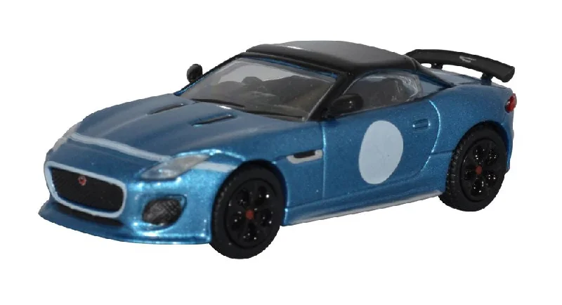 Oxford Diecast Jaguar F Type Project 7 Ultra Blue