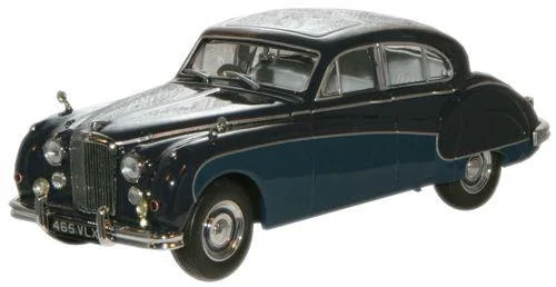 Oxford Diecast Indigo/Cotswold Blue Jaguar MkVIII - 1:43 Scale