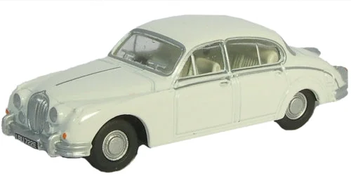 Oxford Diecast Jaguar MKII Old English White - 1:76 Scale