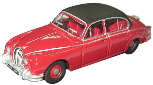 Oxford Diecast Jaguar MKII Jag Regency Red - 1:76 Scale