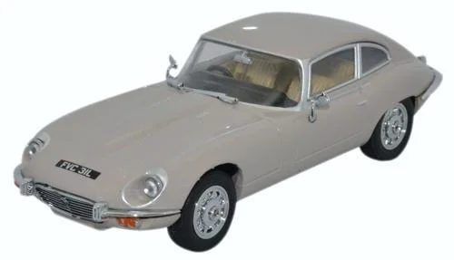 Oxford Diecast Jaguar V12 E Type Coupe Ascot Fawn