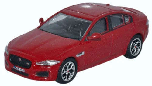 Oxford Diecast Jaguar XE Italian Red