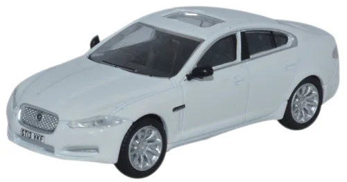 Oxford Diecast Jaguar XF Saloon Polaris White