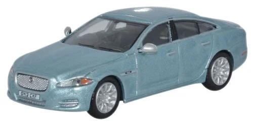 Oxford Diecast Jaguar XJ Crystal Blue - 1:76 Scale