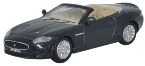 Oxford Diecast Jaguar XK Convertible Ultimate Black - 1:76 Scale