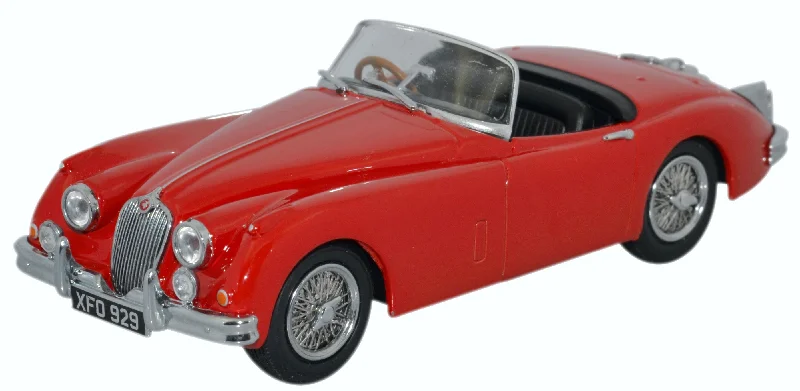 Oxford Diecast Jaguar XK150 Roadster Carmen Red