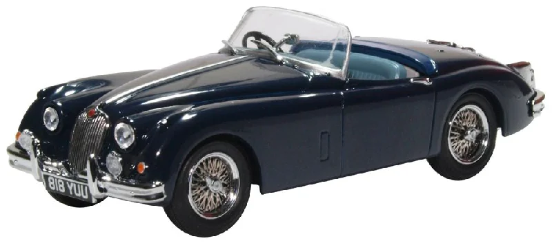 Oxford Diecast Jaguar XK150 Roadster Indigo Blue