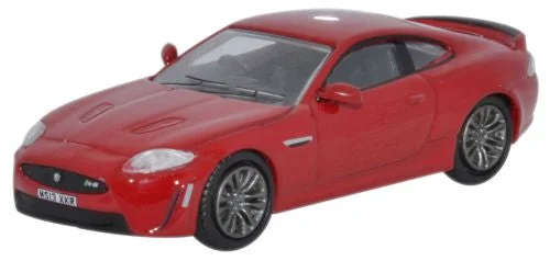 Oxford Diecast Jaguar XKRS Italian Racing Red - 1:76 Scale