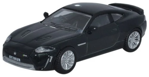 Oxford Diecast Jaguar XKR-S Coupe Ultimate Black - 1:76 Scale