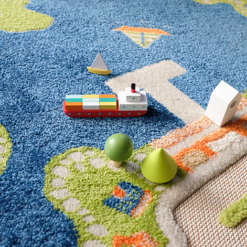 Janod City Blocks & Puzzle set